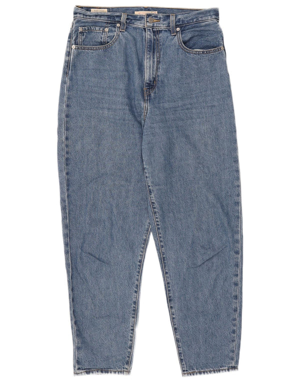 Jeans Levi's da donna affusolati a vita alta, vestibilità ampia, W30 L29, cotone blu
