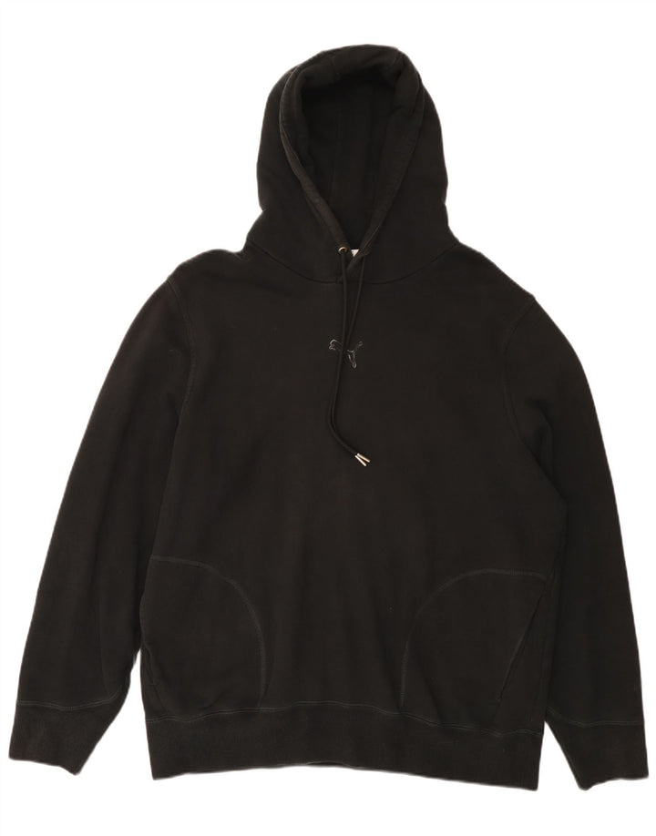 Felpa con cappuccio PUMA da uomo XL in cotone nero