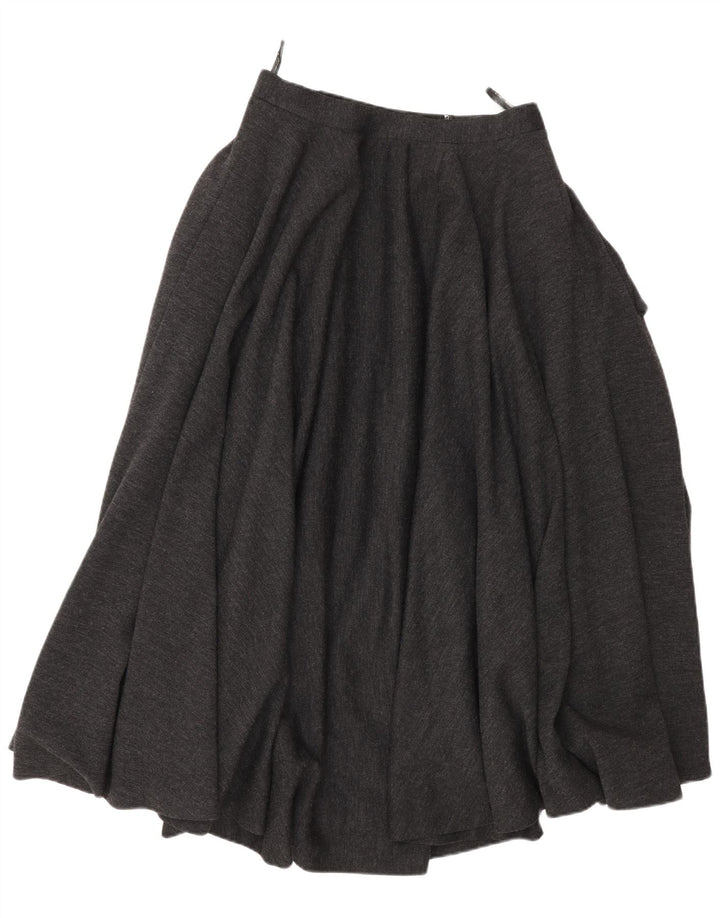 Gonna svasata a vita alta da donna Florence W26 piccola grigia