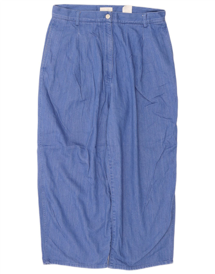 Pantaloni corti da donna Cos EU 40 medi W30 L24 cotone blu