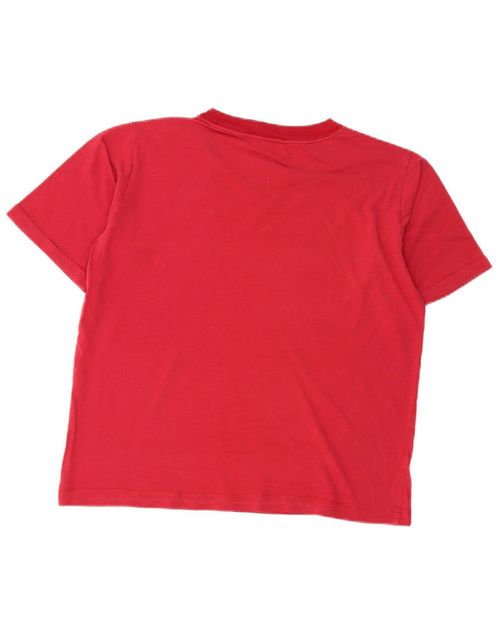 T-shirt oversize da donna CHAMPION Top UK 10 piccola rossa
