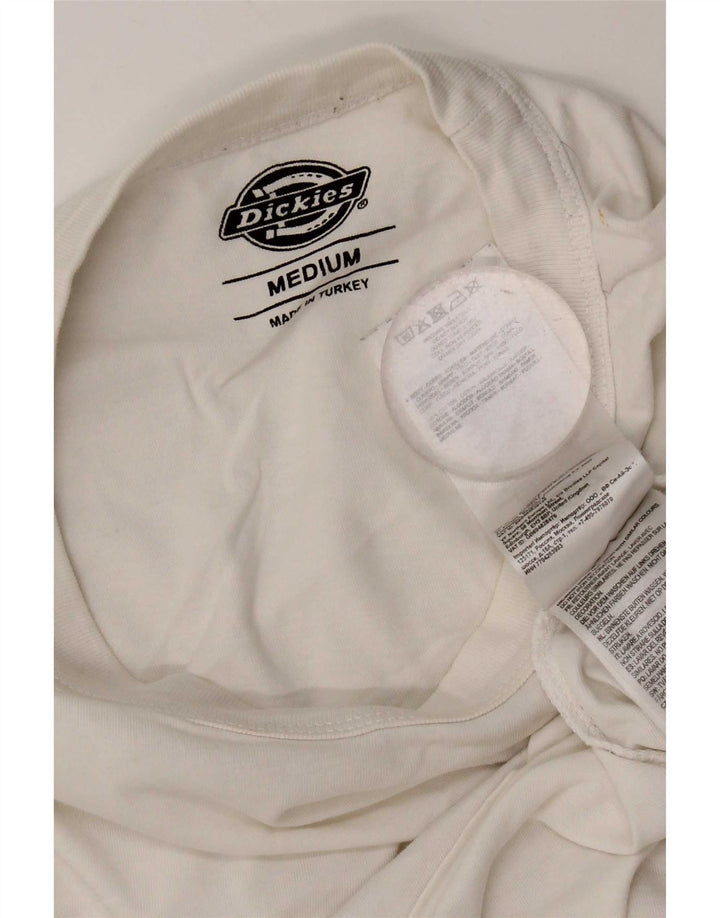 Maglietta da uomo Dickies Top in cotone bianco medio
