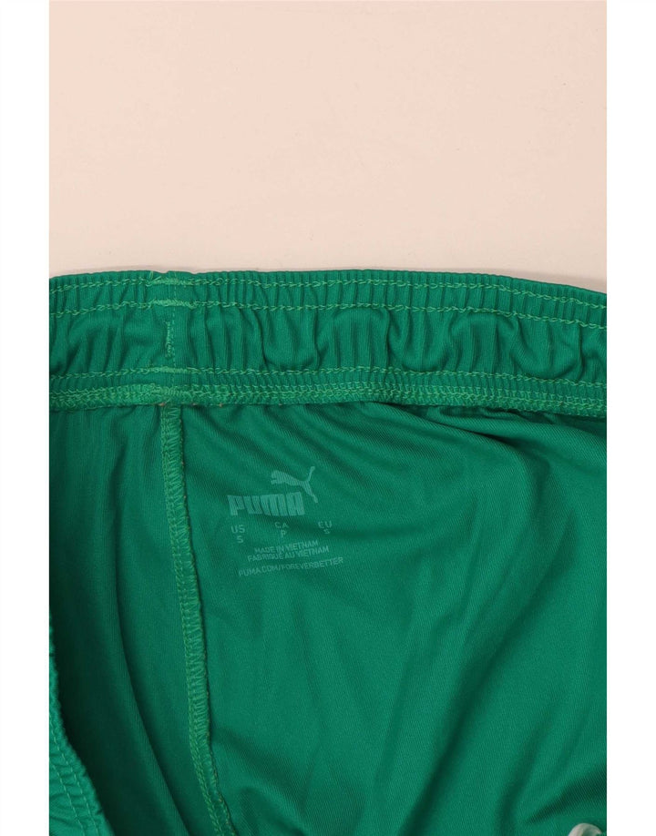 Pantaloncini sportivi da uomo Puma Small Green Colourblock
