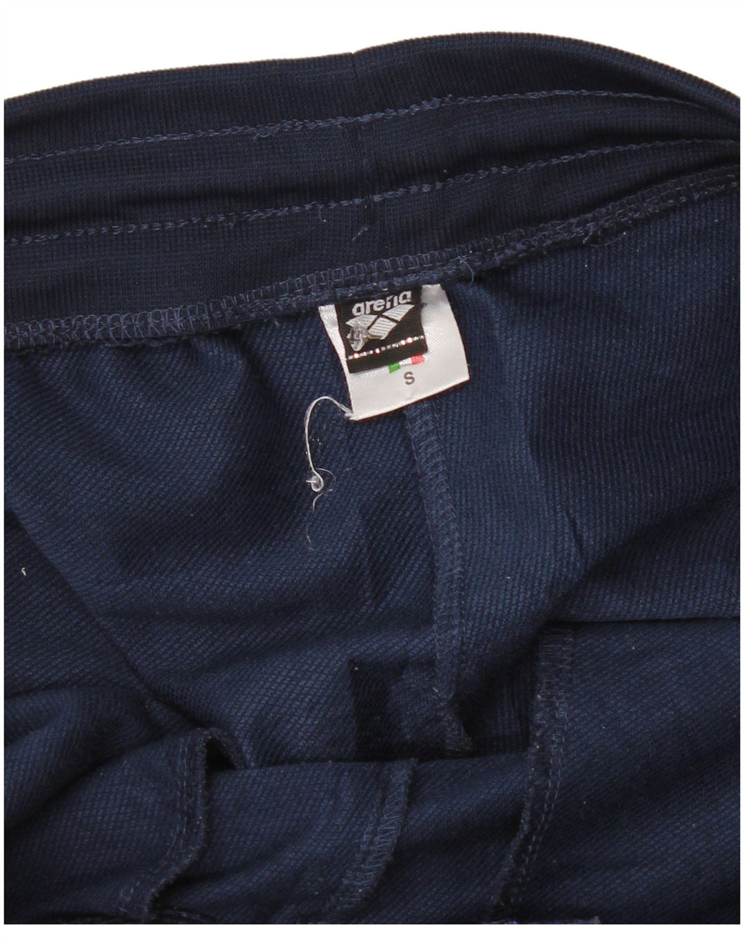 Pantaloni da tuta da uomo Arena piccoli in poliestere blu navy