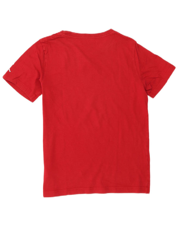 T-shirt grafica Jordan da bambino, 12-13 anni, grande, in cotone rosso