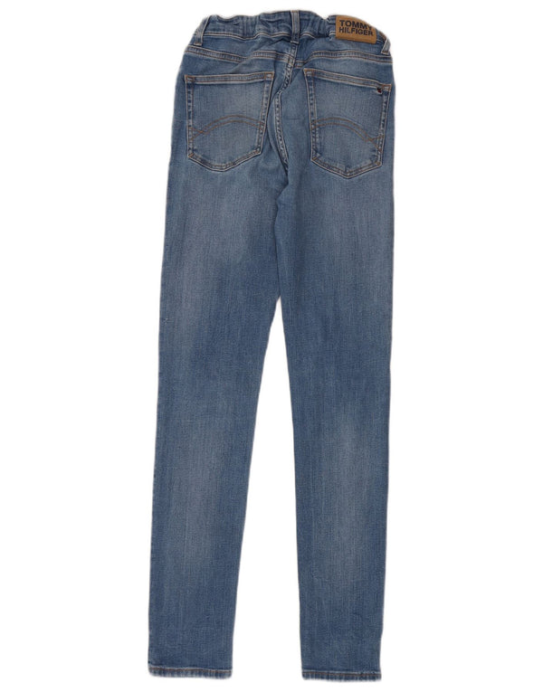 TOMMY HILFIGER Jeans Skinny da Bambino 13-14 Anni Cotone Blu