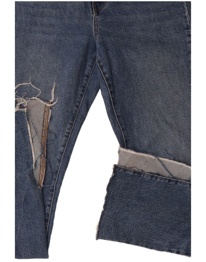 Jeans Bootcut da Donna ZARA EU 36 XS W26 L33 Blu