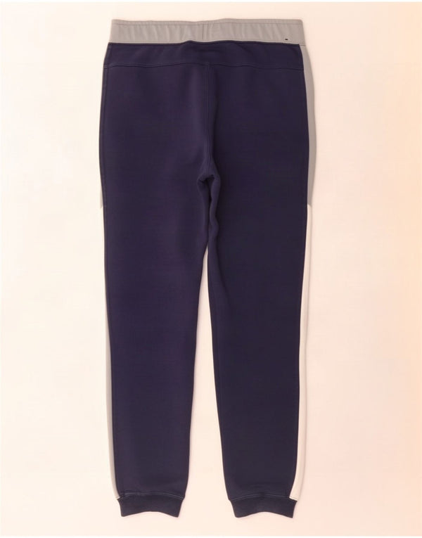 Pantaloni da tuta da uomo Nike Joggers Small Blu navy in cotone color block