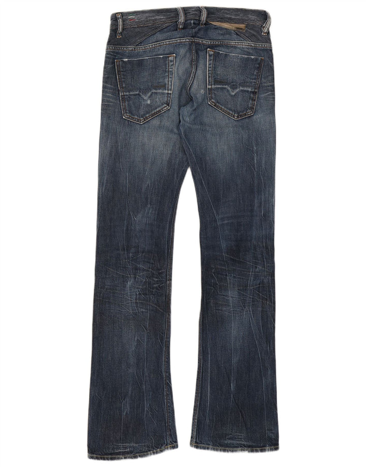 Diesel Jeans Reyhan Bootcut da uomo W29 L32 in cotone blu navy
