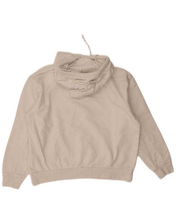 Maglione oversize con cappuccio da uomo Levi's XS in cotone bianco