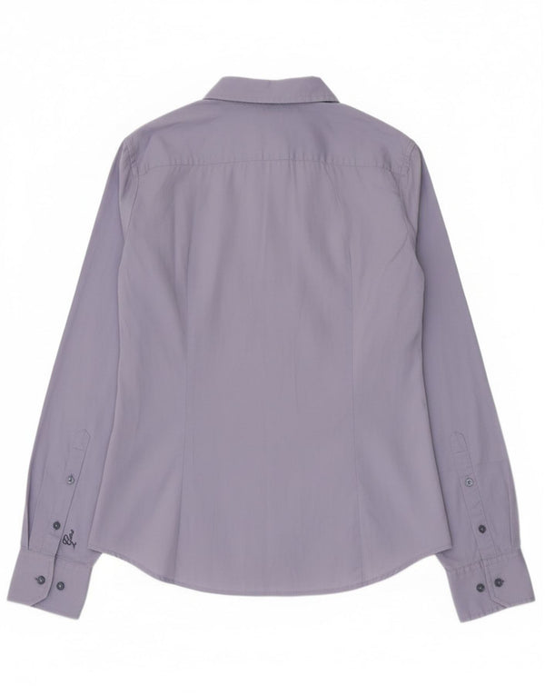 Camicia da donna Gas UK 14 cotone blu medio