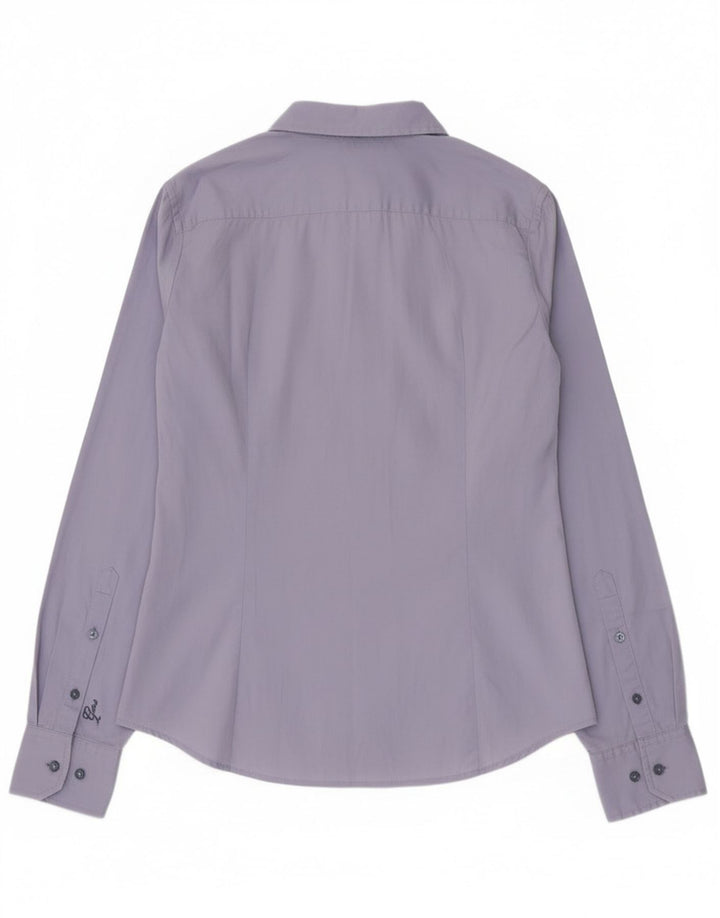 Camicia da donna Gas UK 14 cotone blu medio