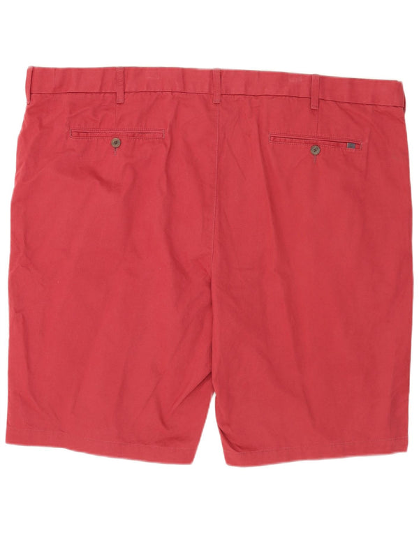 Pantaloncini chino da uomo Marks & Spencer W48 4XL cotone rosso