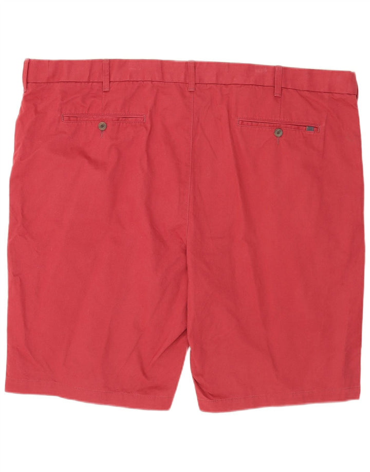 Pantaloncini chino da uomo Marks & Spencer W48 4XL cotone rosso
