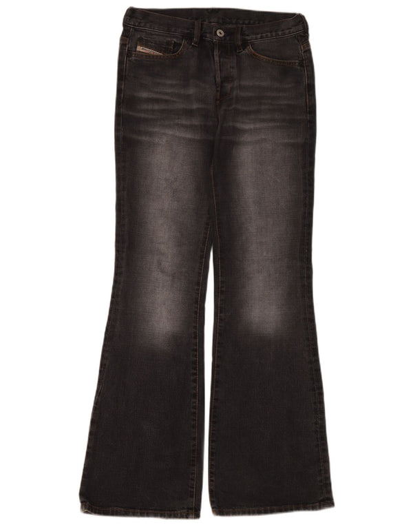 Jeans svasati da donna Diesel W27 L32 cotone nero