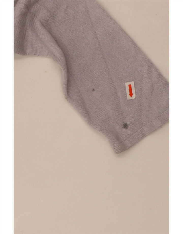 Maglione cardigan aperto da donna Marks & Spencer UK 12 Acrilico grigio medio