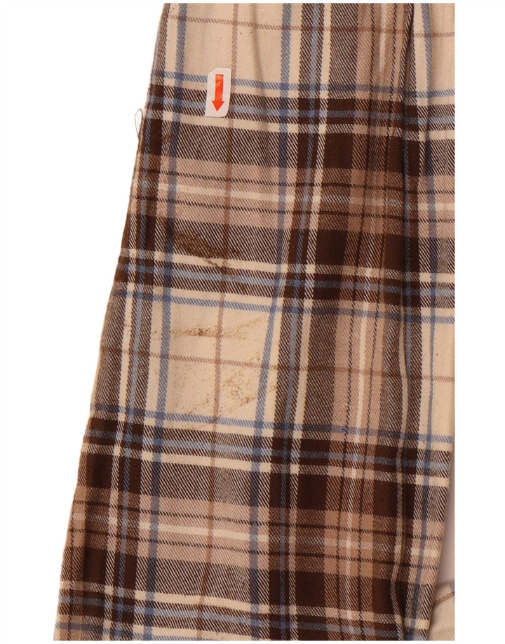 Camicia in flanella da uomo Sea Barrier 2XL Cotone a quadri beige