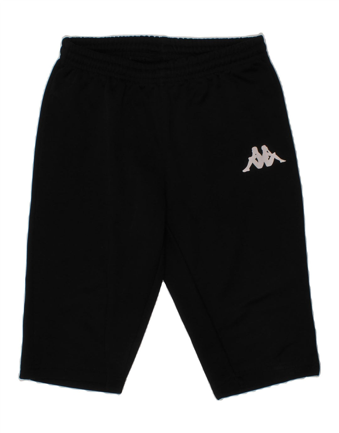 KAPPA Boys Sport Shorts 7-8 Years  Black Polyester Sports Vintage Kappa and Second-Hand Kappa from Messina Hembry 