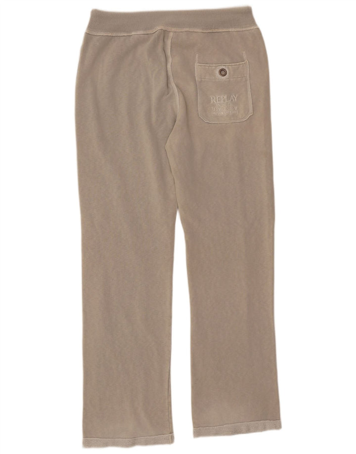 Pantaloni da tuta grafici da uomo Replay grandi grigi