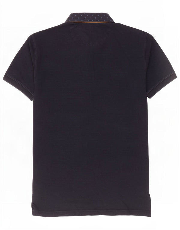 Polo da uomo Massimo Dutti Medium Blu Navy Cotone