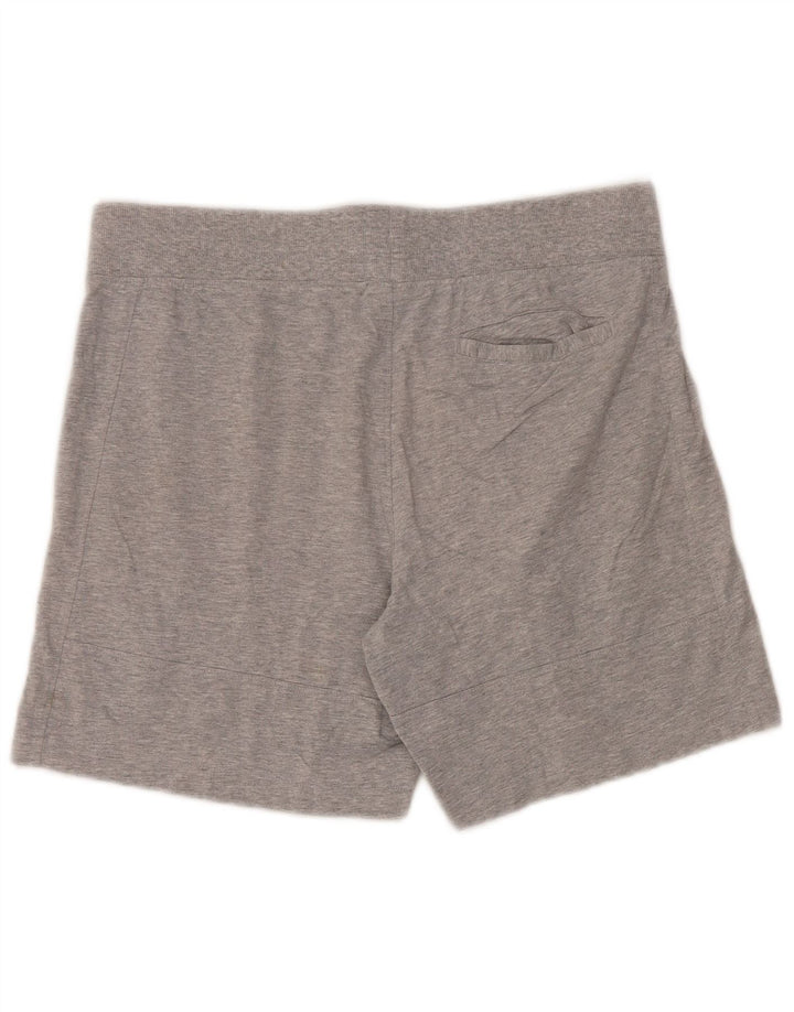 Pantaloncini sportivi da uomo Converse in cotone grigio medio