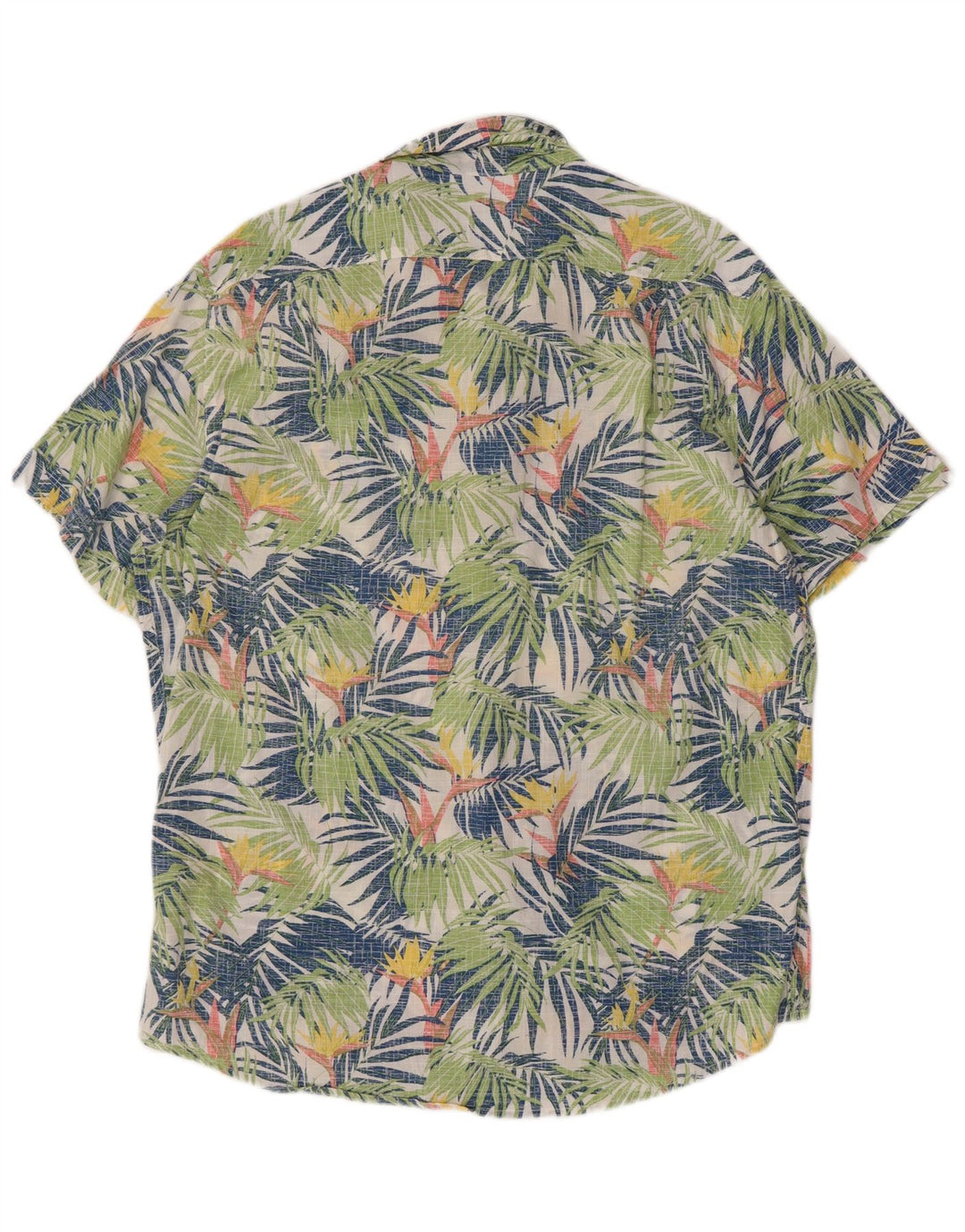 Camicia a maniche corte da uomo Izod Salt Water, grande cotone floreale multicolore