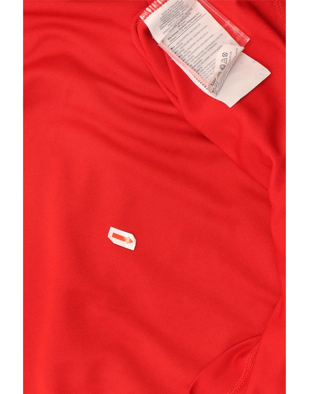 Polo NIKE da uomo Dri Fit UK 47/48 2XL rosso poliestere
