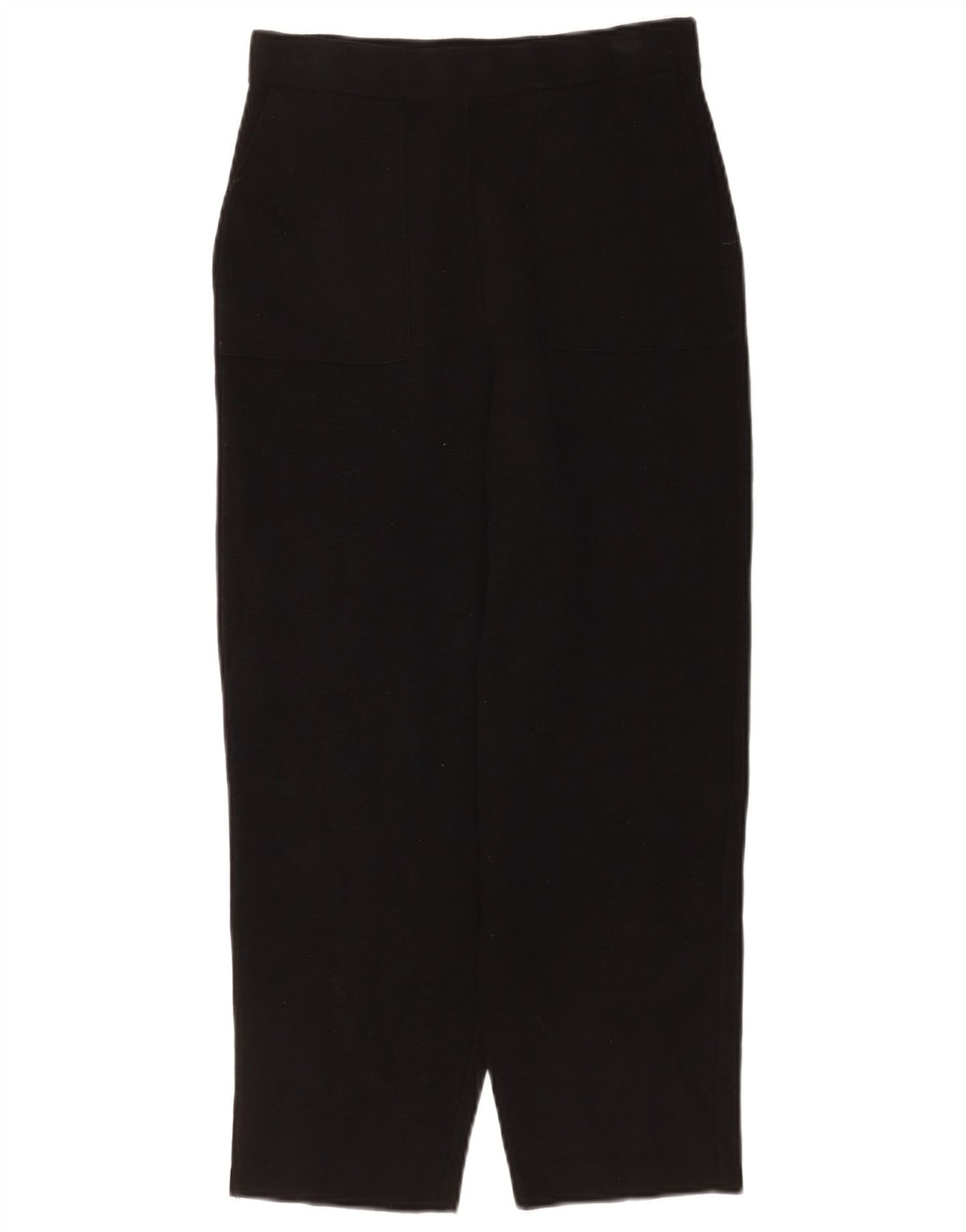 Pantaloni cropped Zara da donna medi W28 L24 viscosa nera