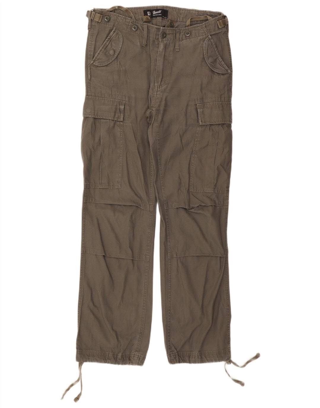 Pantaloni cargo cargo da donna Brandit W29 L29 cotone kaki