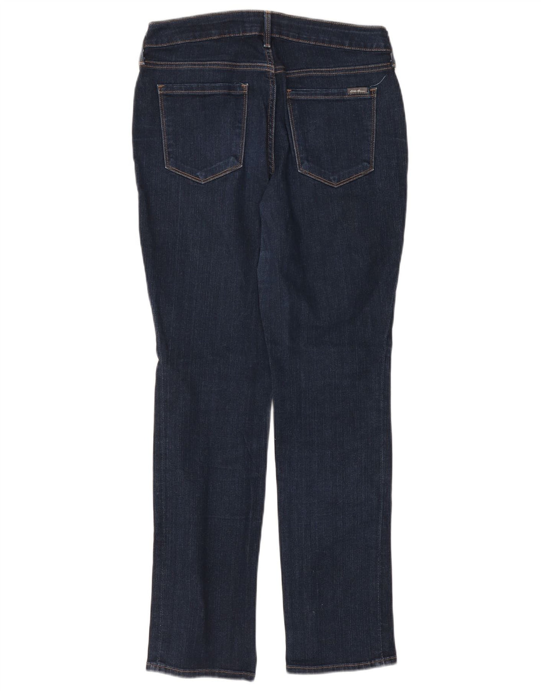 Jeans dritti da donna Eddie Bauer US 8 Medium W29 L29 Cotone blu navy
