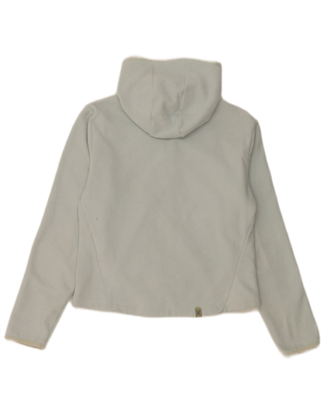 Giacca in pile con cappuccio corta da donna Helly Hansen UK 10 piccola poliestere blu