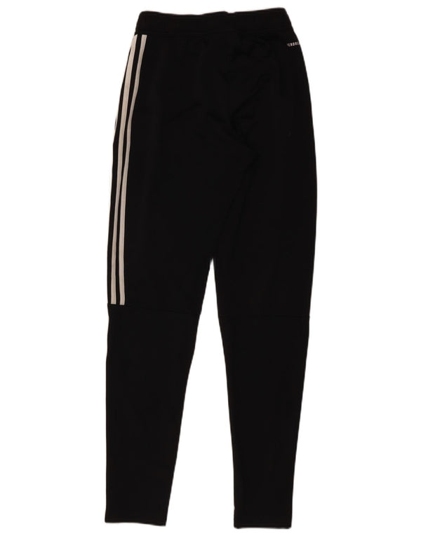 Adidas Mens Aeroready Tracksuit Trousers XS Black Polyester