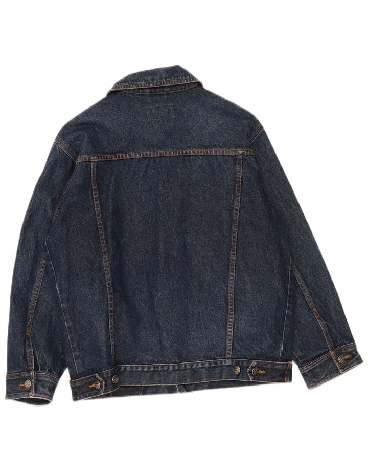 Giacca in denim da uomo WPM UK 42 XL cotone blu
