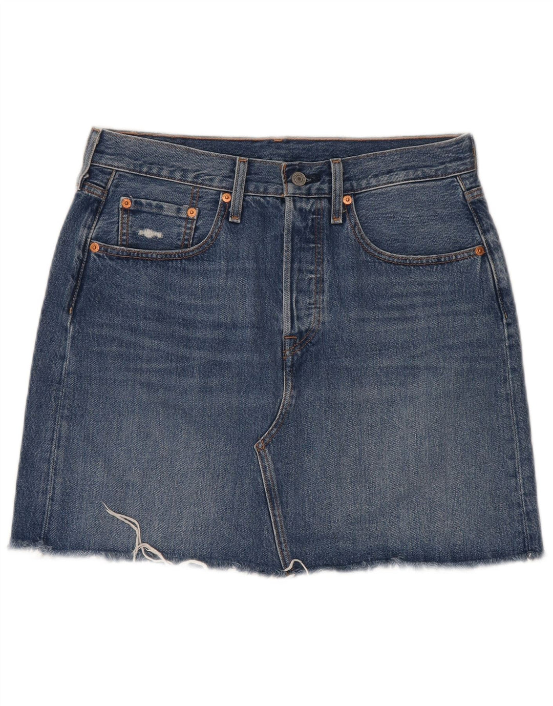 Gonna di jeans da donna Levi's W30 blu medio