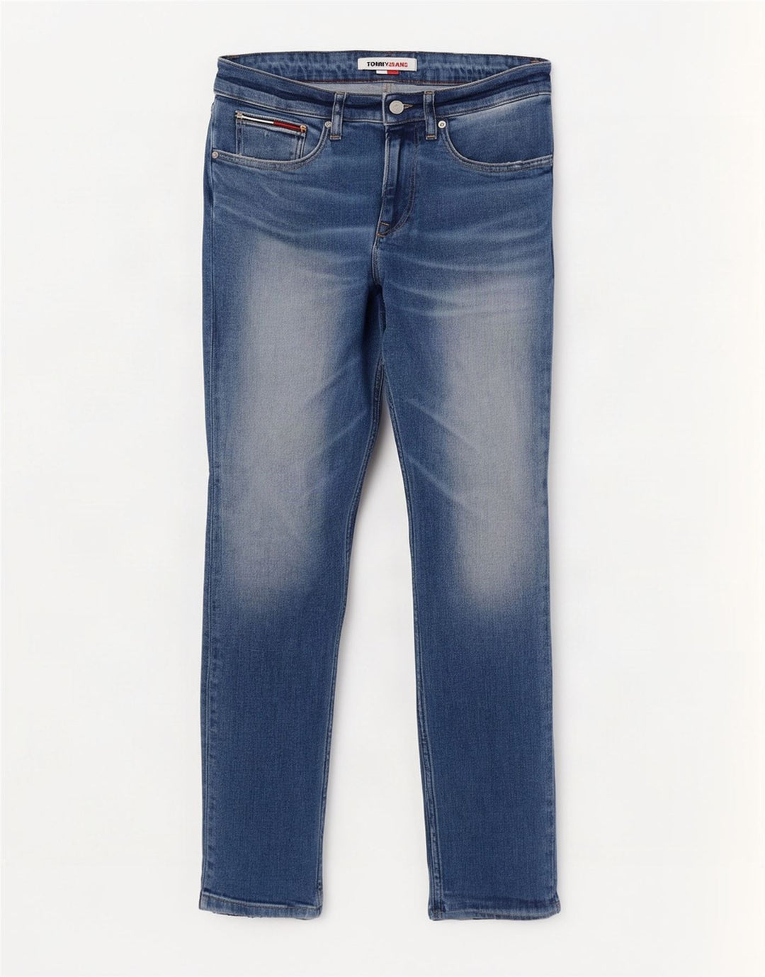 Jeans slim da uomo Tommy Hilfiger W30 L32 cotone blu