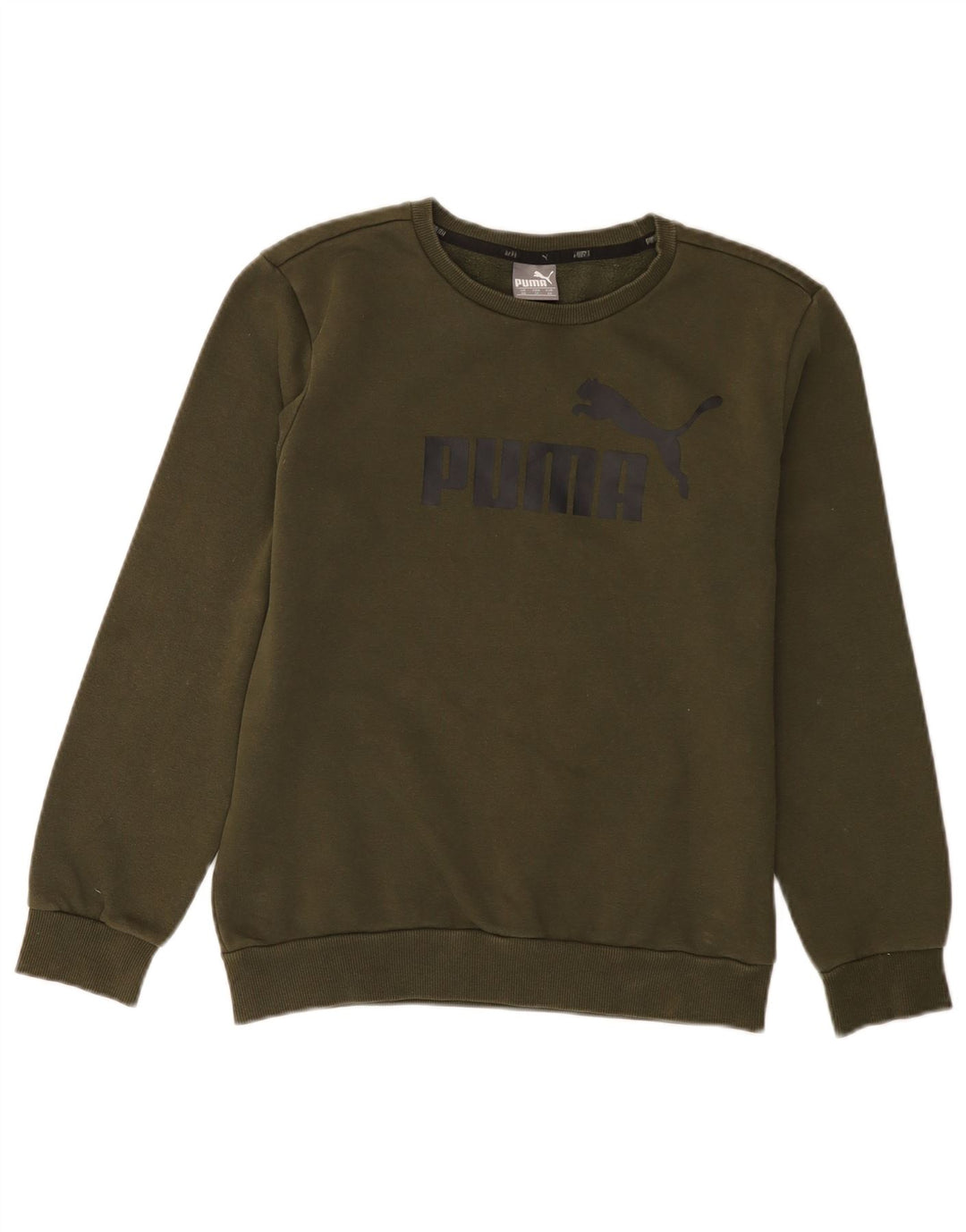Felpa grafica da uomo Puma XS in cotone kaki