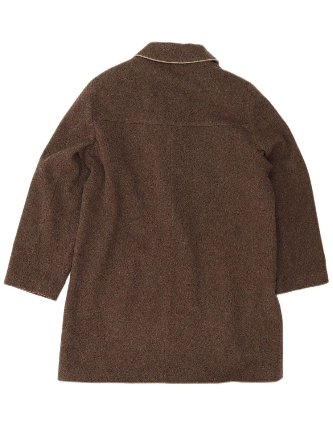 Cappotto da donna Eastex UK 12 in lana marrone medio