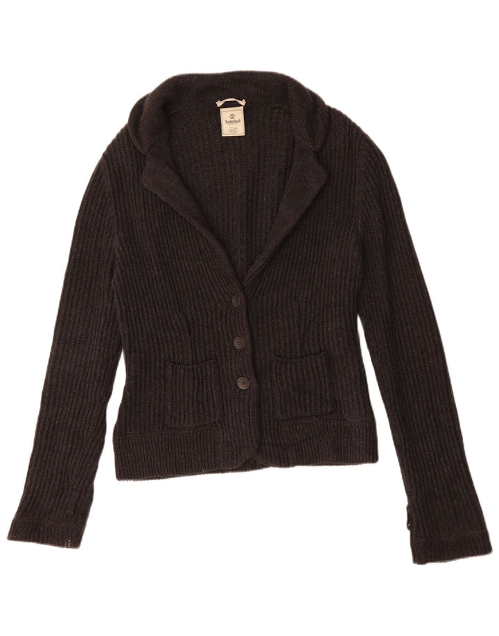 Maglione cardigan da donna Timberland UK 12 Grigio medio