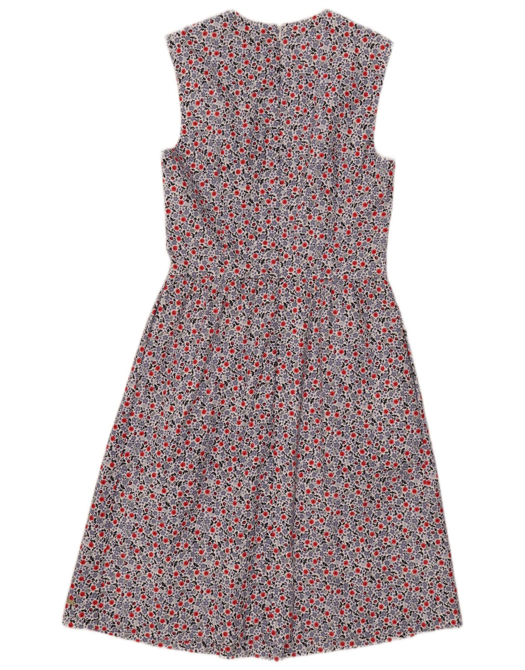 Abito a trapezio senza maniche da donna Tommy Hilfiger US 4 Small multicolore