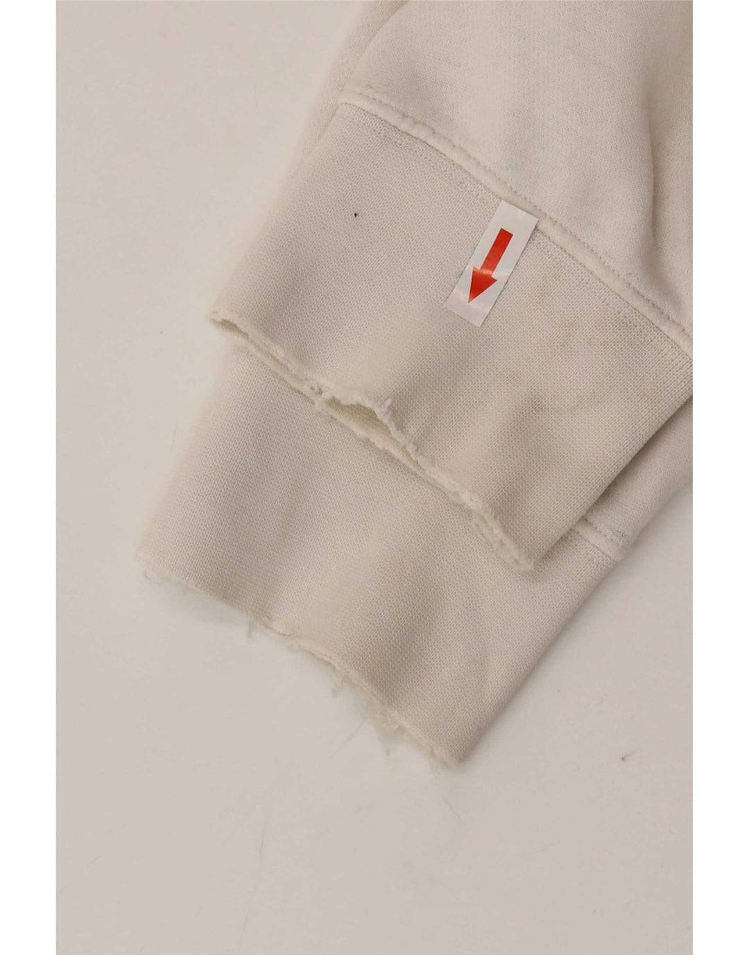 Felpa con cappuccio da uomo Nike Large in cotone bianco