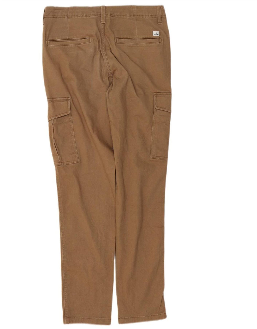 Pantaloni cargo slim da uomo Jack & Jones W32 L30 in cotone marrone