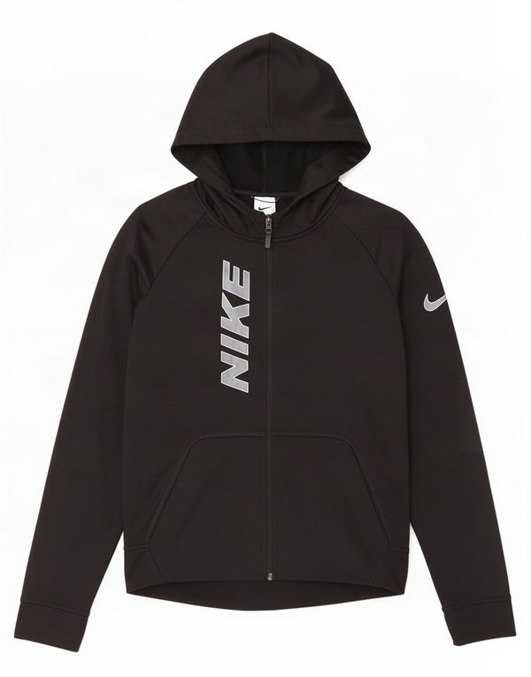 Felpa con cappuccio grafica Nike da ragazzo 13-14 anni XL poliestere nero