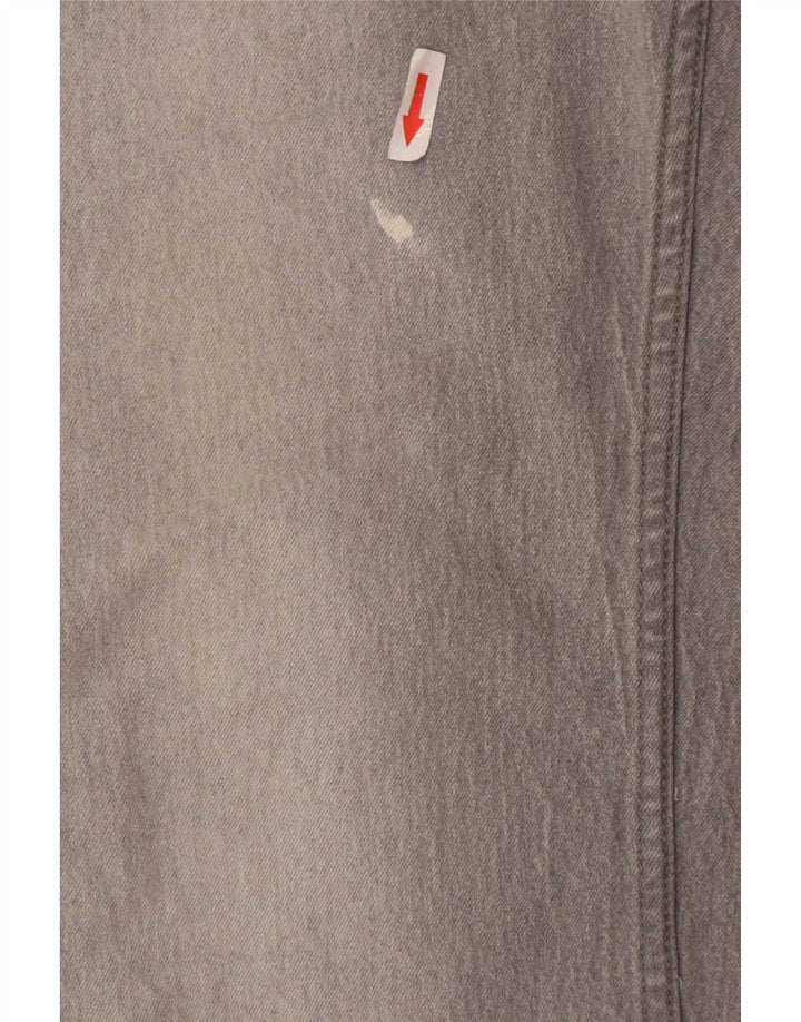 Bench Jeans dritti da uomo W34 L32 Cotone grigio