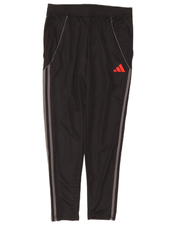 Adidas Mens Aeroready Slim Fit Tracksuit Trousers Medium Black Polyester