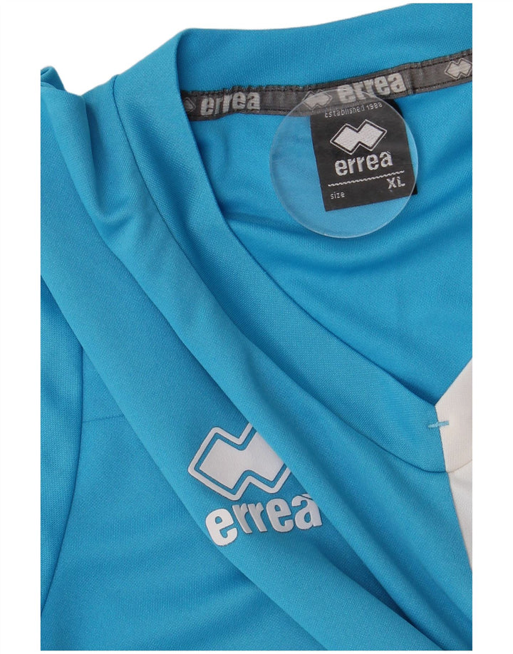 T-shirt da uomo Errea Top XL Blu Colourblock