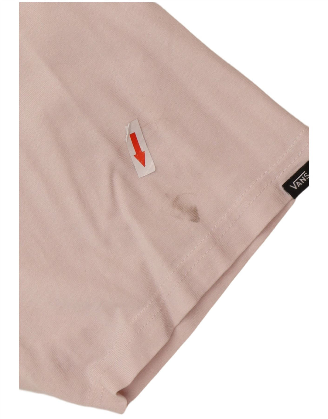T-shirt da uomo Vans Classic Fit, taglia grande, in cotone rosa