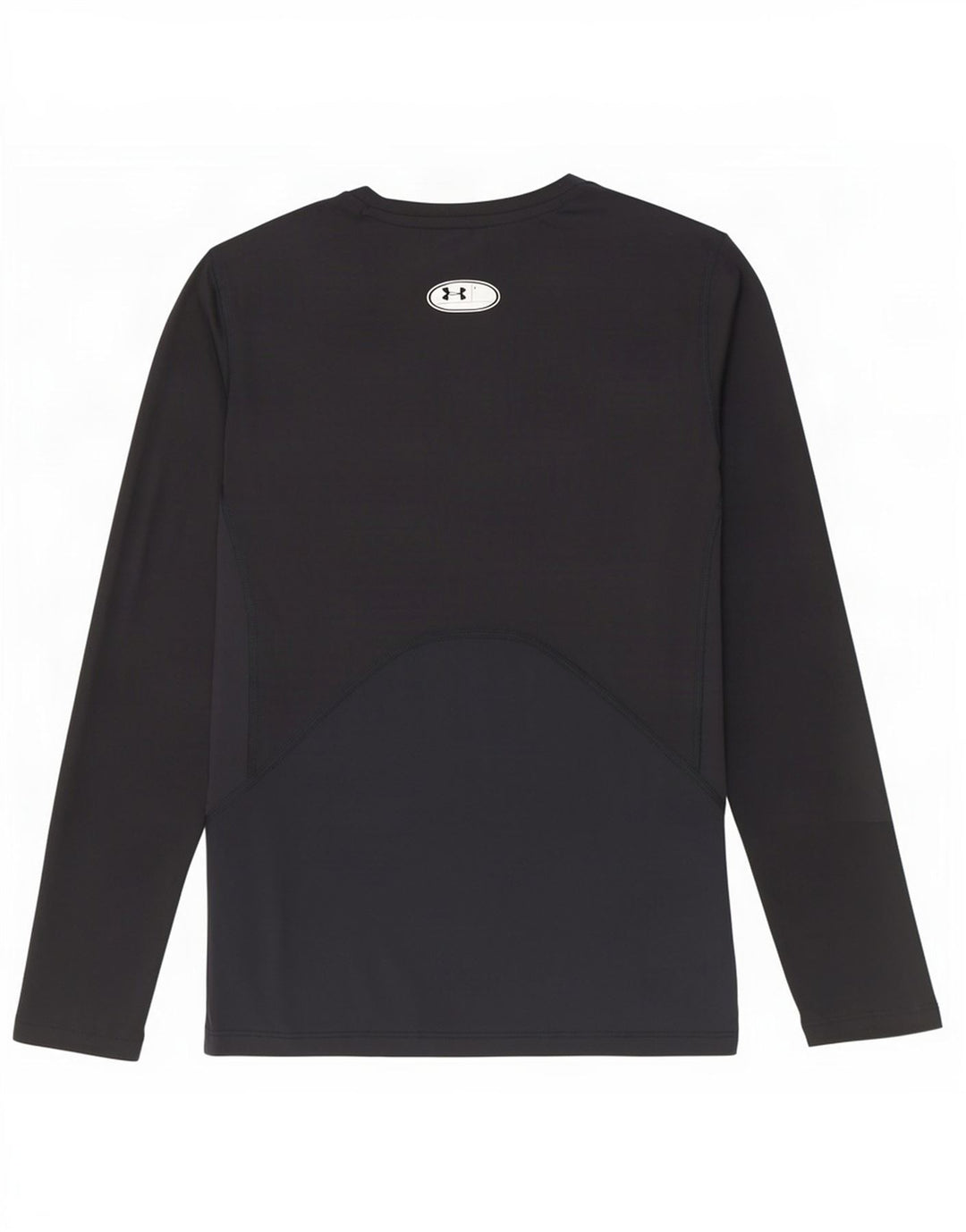 Under Armour Mens Heat Gear Top manica lunga grande poliestere nero
