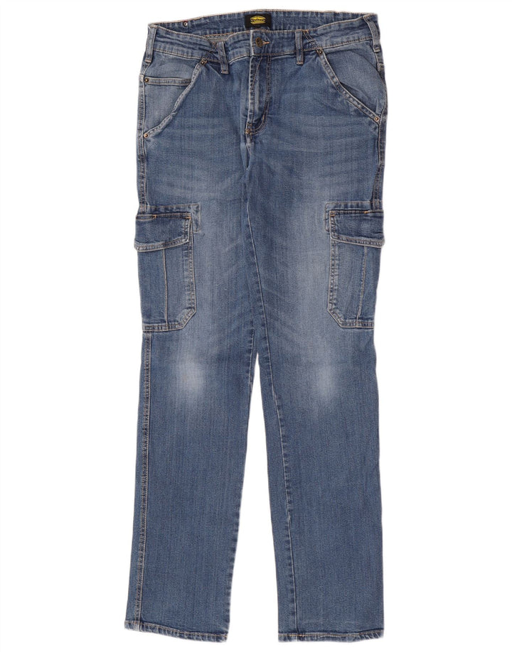 Jeans Diadora Uomo Utility Cargo Slim W34 L34 Cotone Blu