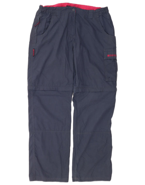 Pantaloni cargo da donna Mountain Warehouse UK 14 Large W34 L30 Blu navy