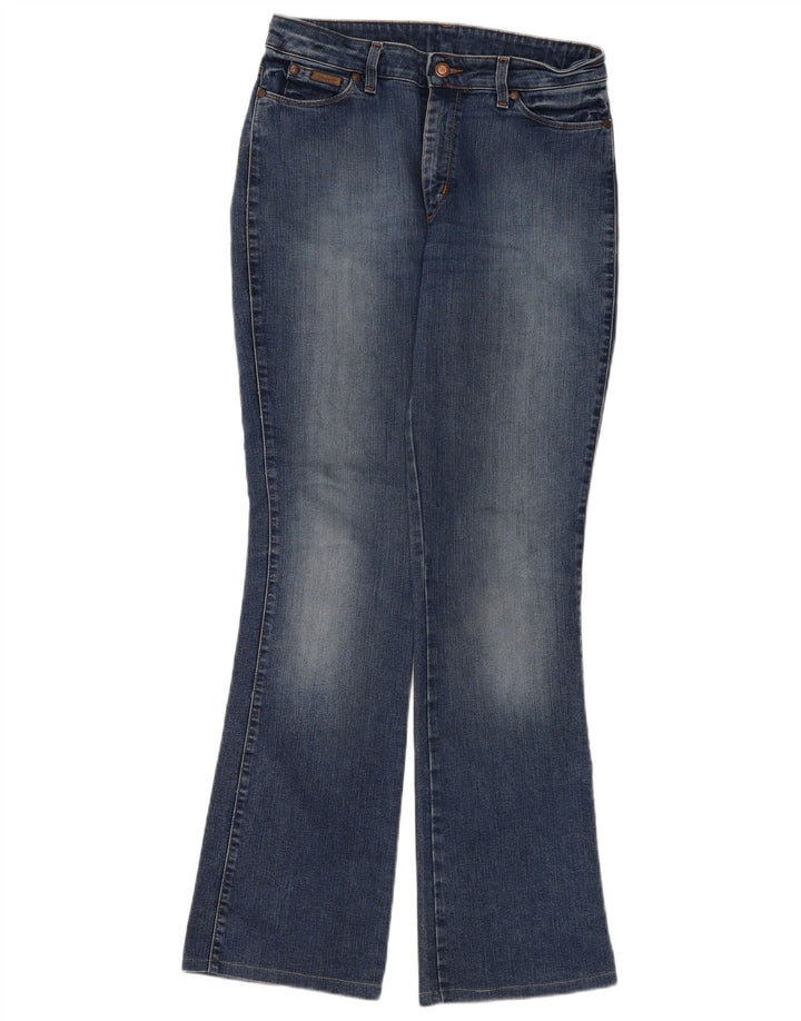 Jeans svasati da donna Wrangler W32 L32 cotone blu